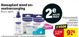 Kruidvat Hansaplast wond en voetverzorging aanbieding