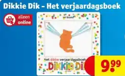 Kruidvat Dikkie Dik Het verjaardagsboek aanbieding