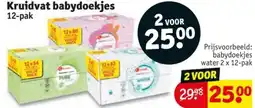 Kruidvat Kruidvat babydoekjes aanbieding