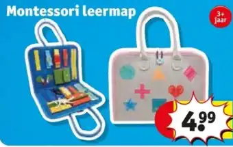 Kruidvat Montessori leermap aanbieding