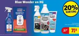 Kruidvat Blue Wonder en HG aanbieding