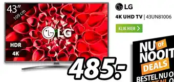 Expert LG 4K UHD TV | 43UN81006 aanbieding