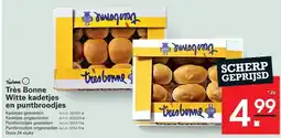 Sligro Très Bonne Witte kadetjes en puntbroodjes aanbieding