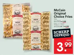 Sligro McCain Original Choice Fries aanbieding