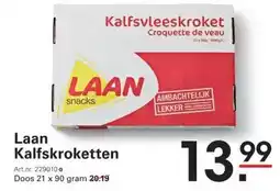 Sligro Laan Kalfskroketten aanbieding