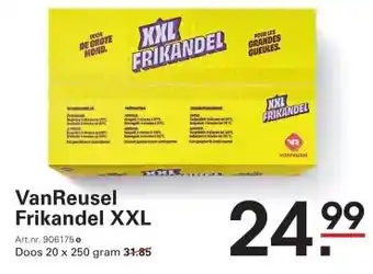 Sligro VanReusel Frikandel XXL aanbieding