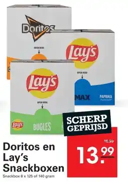 Sligro Doritos en Lay's Snackboxen aanbieding