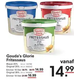 Sligro Gouda's Glorie Fritessaus aanbieding