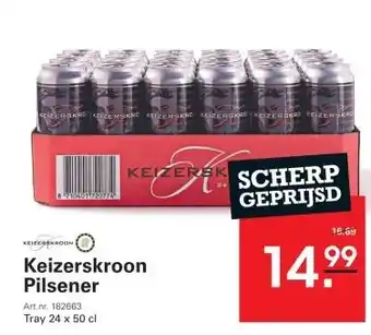Sligro Keizerskroon Pilsener aanbieding