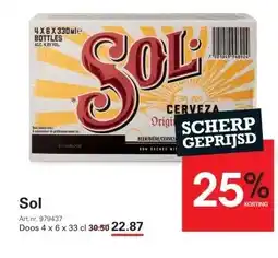 Sligro Sol aanbieding