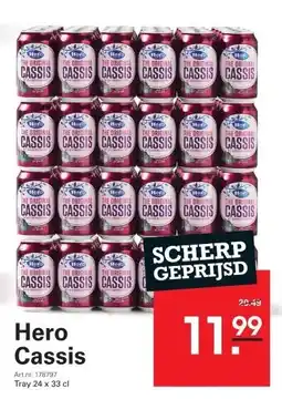 Sligro Hero Cassis aanbieding