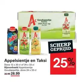 Sligro Appelsientje en Taksi aanbieding