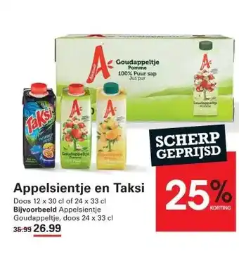 Sligro Appelsientje en Taksi aanbieding