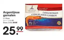 Sligro Argentijnse garnalen aanbieding