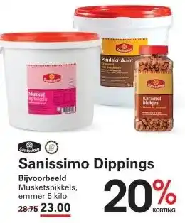 Sligro Sanissimo Dippings aanbieding