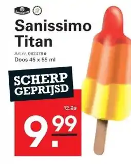 Sligro Sanissimo Titan aanbieding