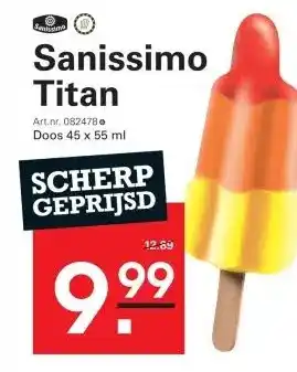 Sligro Sanissimo Titan aanbieding