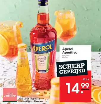 Sligro Aperol Aperitivo aanbieding