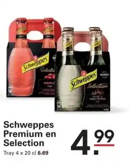 Sligro Schweppes Premium en Selection aanbieding