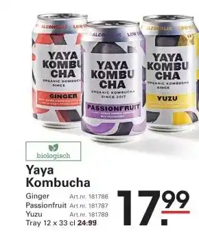 Sligro Yaya Kombucha aanbieding