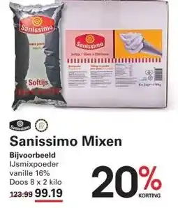 Sligro Sanissimo Mixen aanbieding
