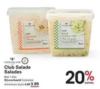 Sligro Club Salade Salades aanbieding