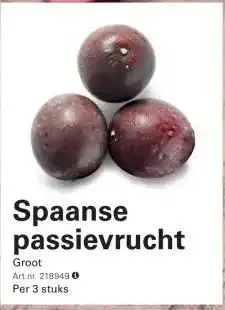 Sligro Spaanse passievrucht aanbieding