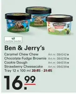 Sligro Ben & Jerry's aanbieding