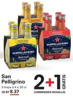 Sligro San Pelligrino aanbieding