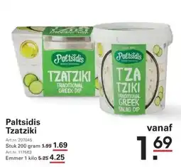 Sligro Paltsidis Tzatziki aanbieding