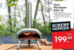 Sligro Ooni Pizzaoven Karu 12 aanbieding