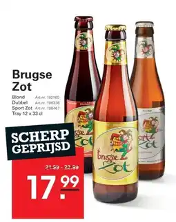 Sligro Brugse Zot aanbieding