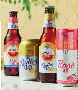 Sligro Amstel Radler en Rosé alcoholvrij aanbieding