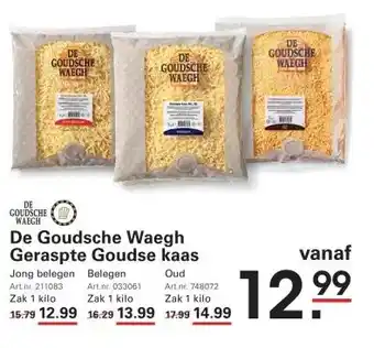Sligro De Goudsche Waegh Geraspte Goudse kaas aanbieding