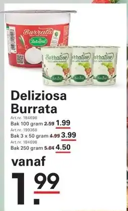 Sligro Deliziosa Burrata aanbieding