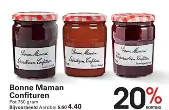 Sligro Bonne Maman Confituren aanbieding