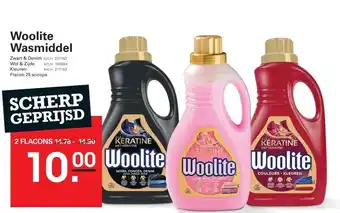 Sligro Woolite Wasmiddel aanbieding
