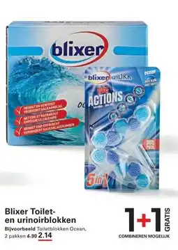 Sligro Blixer Toilet- en urinoirblokken aanbieding