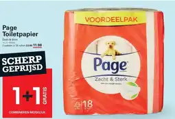 Sligro Page Toiletpapier aanbieding