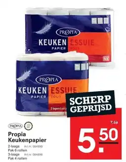 Sligro Propia Keukenpapier aanbieding