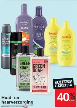 Sligro Huid- en haarverzorging aanbieding