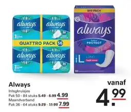 Sligro Always aanbieding