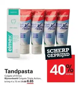 Sligro Tandpasta aanbieding