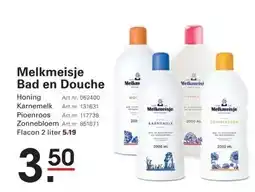 Sligro Melkmeisje Bad en Douche aanbieding