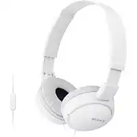 Amazon SONY MDRZX110AP/W Headphones W/Mic & Remote White aanbieding