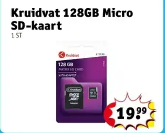 Kruidvat Kruidvat 128GB Micro SD-kaart aanbieding