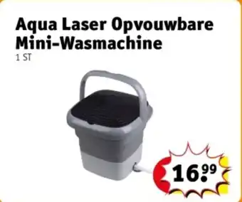 Kruidvat Aqua Laser Opvouwbare Mini-Wasmachine aanbieding