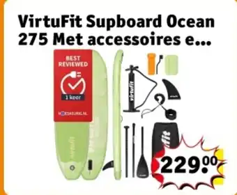 Kruidvat VirtuFit Supboard Ocean 275 Met accessoires aanbieding