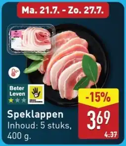 ALDI Speklappen aanbieding