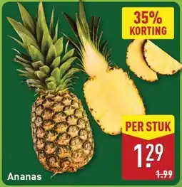 ALDI Ananas aanbieding